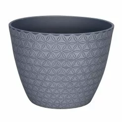 Allen + Roth 15.2In Geometric Planter Orion Blue 16 Allen + Roth 15.2In Geometric Planter Orion Blue -Allen + Roth Shop 1062825 44143049 001