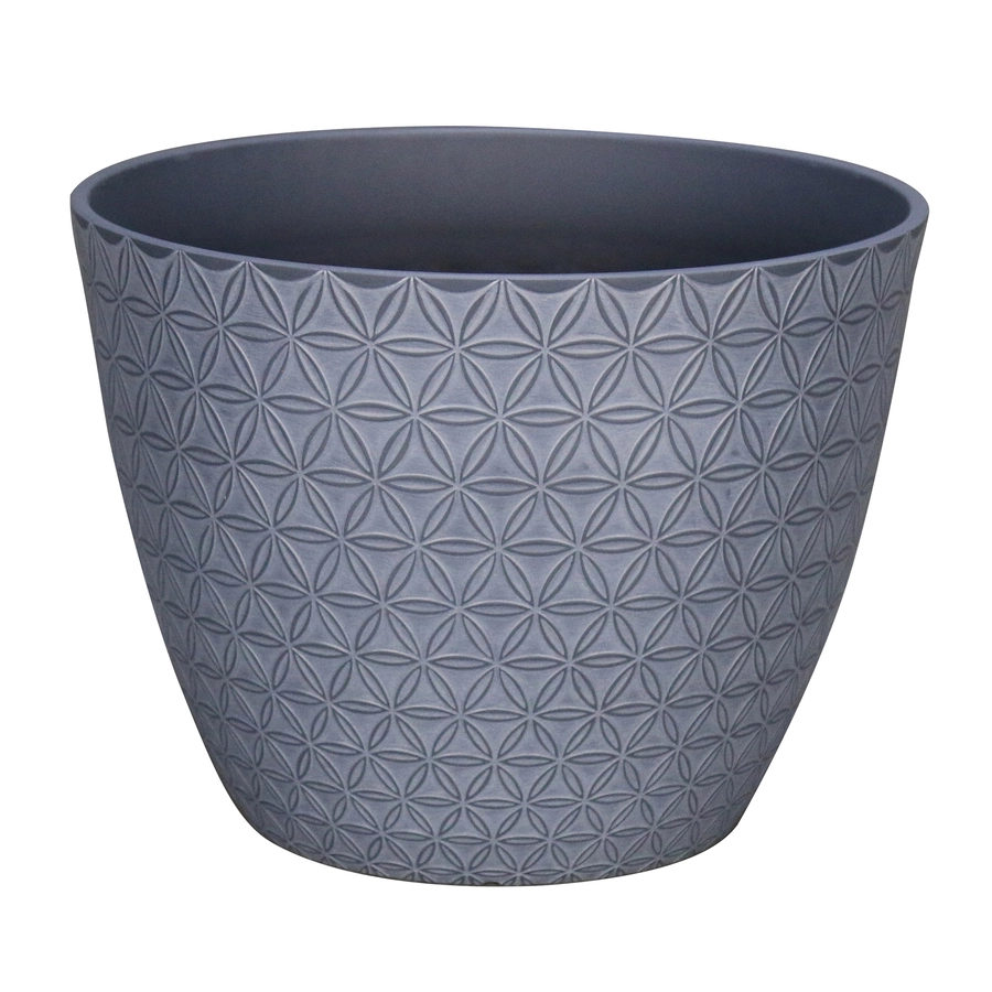 Allen + Roth 15.2In Geometric Planter Orion Blue 8 Allen + Roth 15.2In Geometric Planter Orion Blue - Image 8