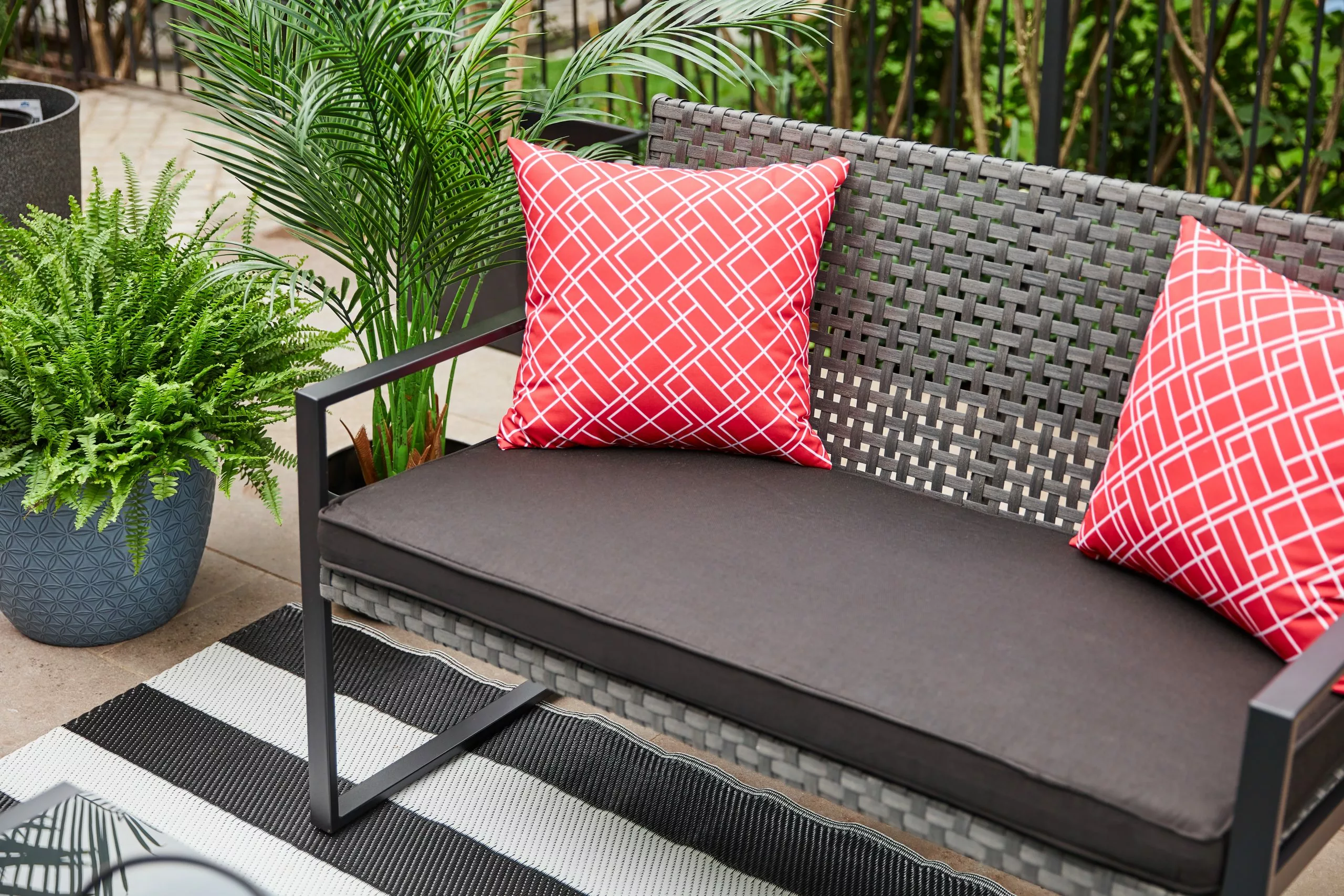 Allen + Roth 15.2In Geometric Planter Orion Blue 9 Allen + Roth 15.2In Geometric Planter Orion Blue - Image 9