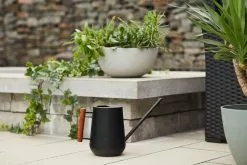 Allen + Roth 11.5In Faux Concrete Planter Grey -Allen + Roth Shop 1062827 AlternateImage4