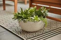 Allen + Roth 13.3In Speckled Hanging Basket White 16 Allen + Roth 13.3In Speckled Hanging Basket White -Allen + Roth Shop 1062834 AlternateImage2