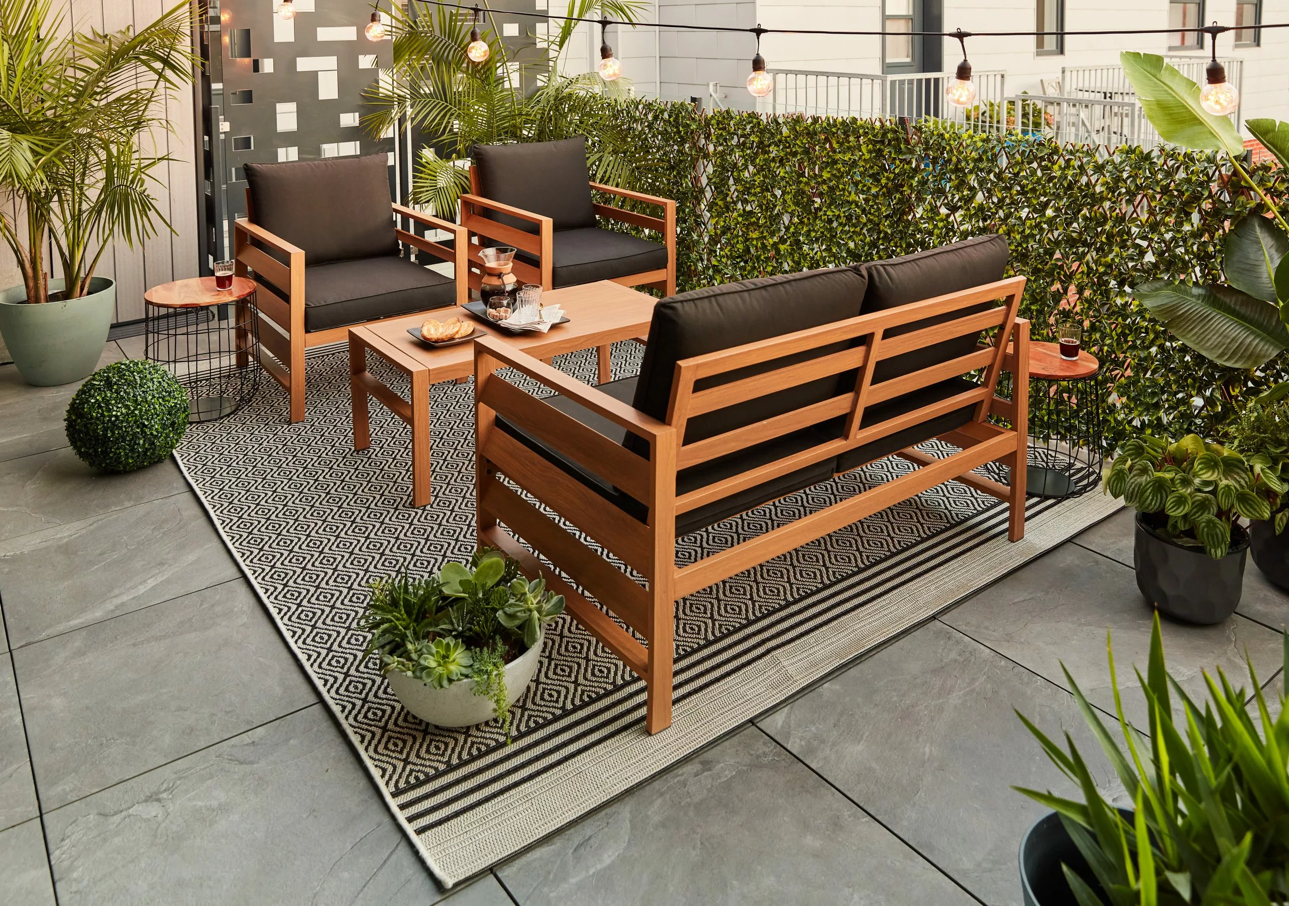 Allen + Roth 13.3In Speckled Hanging Basket White 6 Allen + Roth 13.3In Speckled Hanging Basket White - Image 6