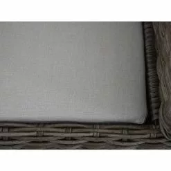 Allen + Roth Maitland Brown Wicker Stationary Conversation Chair With Beige Olefin Cushion 7 Allen + Roth Maitland Brown Wicker Stationary Conversation Chair With Beige Olefin Cushion -Allen + Roth Shop 1063055 44916661