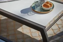 Allen + Roth Westmore White Sling Fabric Lounge Chairs - Grey Powder Coated Steel Frame - Set Of 2 -Allen + Roth Shop 1063066 AlternateImage4