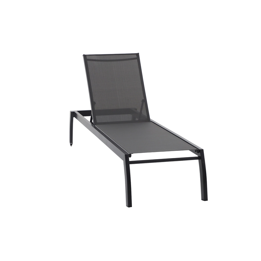 Allen + Roth Westmore Grey Lounge Chair In Steel 1 Allen + Roth Westmore Grey Lounge Chair In Steel