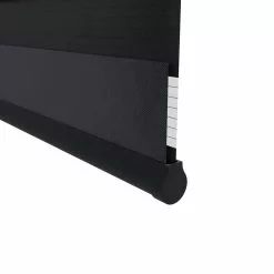 Allen + Roth Cordless Day-Night Zebra Roller Shade 27-in X 72-in Black