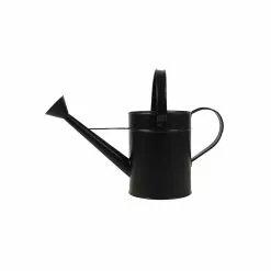 Allen + Roth 1.3 Gallon Black Iron Classic Watering Cann -Allen + Roth Shop 1097303 60017048