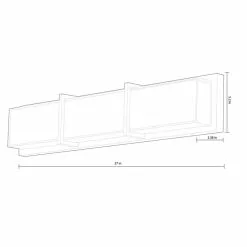 Allen + Roth Brighton Brushed Nickel Modern LED Vanity Light Bar -Allen + Roth Shop 1129919 15268715