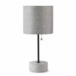 Allen + Roth 16.5" Concrete Bronze Table Lamp With Shade 13 Allen + Roth 16.5" Concrete Bronze Table Lamp With Shade -Allen + Roth Shop 1233125 47705039 001