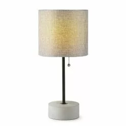 Allen + Roth 16.5" Concrete Bronze Table Lamp With Shade 14 Allen + Roth 16.5" Concrete Bronze Table Lamp With Shade -Allen + Roth Shop 1233125 47705041
