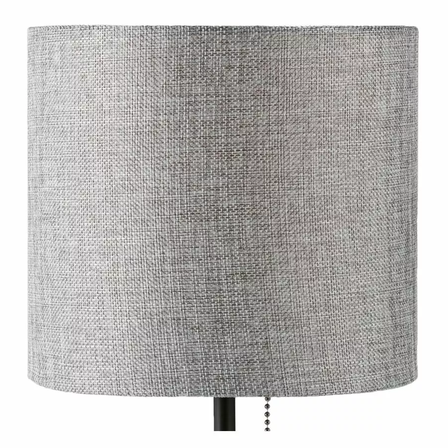Allen + Roth 16.5" Concrete Bronze Table Lamp With Shade 8 Allen + Roth 16.5" Concrete Bronze Table Lamp With Shade - Image 8