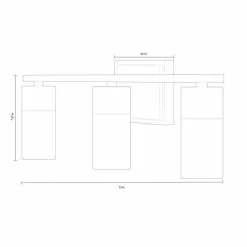 Allen + Roth Dunwynn 3-Light Chrome Modern And Contemporary LED Vanity Light 17 Allen + Roth Dunwynn 3-Light Chrome Modern And Contemporary LED Vanity Light -Allen + Roth Shop 1362624 15447275