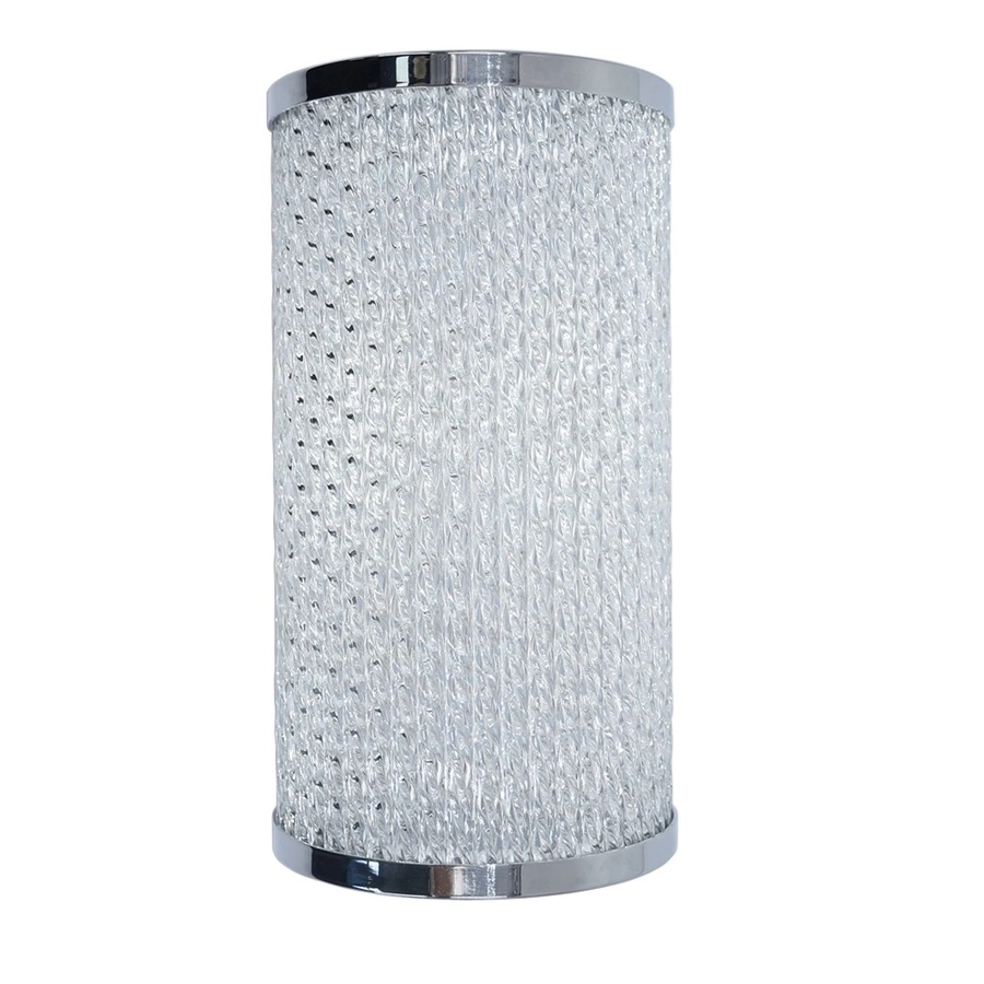 Allen + Roth Charlotte 1-Light Chrome Modern And Contemporary LED Vanity Light 5 Allen + Roth Charlotte 1-Light Chrome Modern And Contemporary LED Vanity Light - Image 5