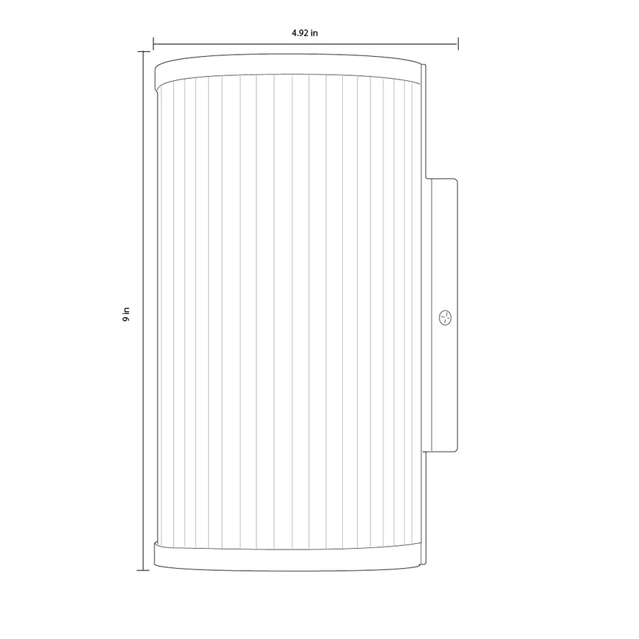 Allen + Roth Charlotte 1-Light Chrome Modern And Contemporary LED Vanity Light 6 Allen + Roth Charlotte 1-Light Chrome Modern And Contemporary LED Vanity Light - Image 6