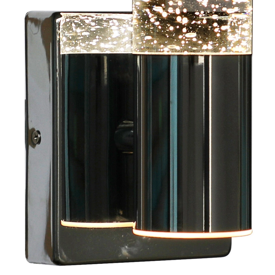 Allen + Roth Dunwynn 1-Light Chrome Modern And Contemporary LED Wall Sconce 1 Allen + Roth Dunwynn 1-Light Chrome Modern And Contemporary LED Wall Sconce