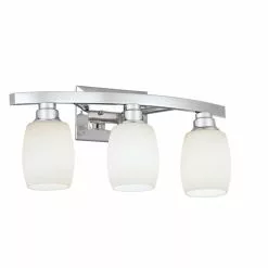 Allen + Roth 3-Light Chrome Standard Bathroom Vanity Light -Allen + Roth Shop 21317 09061122 001