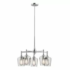 Allen + Roth 5 Light Chandelier