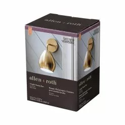 Allen + Roth 6-in 1-Light Gold Bathroom Wall Sconce 11 Allen + Roth 6-in 1-Light Gold Bathroom Wall Sconce -Allen + Roth Shop 2417810 44124030