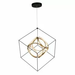 Allen + Roth 1-Light Matte Black And Brass Pendant Light 15 Allen + Roth 1-Light Matte Black And Brass Pendant Light -Allen + Roth Shop 2417813 15054399 001