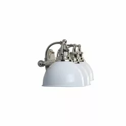 Allen + Roth 24.5-in 3-Light Polished Nickel Vanity Wall Sconce 11 Allen + Roth 24.5-in 3-Light Polished Nickel Vanity Wall Sconce -Allen + Roth Shop 2417815 16590822
