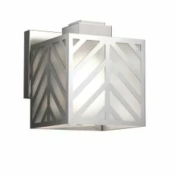 Allen + Roth 5.5-in W 1-Light Brushed Nickel Wall Sconce Vanity Light With Frosted Glass 11 Allen + Roth 5.5-in W 1-Light Brushed Nickel Wall Sconce Vanity Light With Frosted Glass -Allen + Roth Shop 2417818 15273085 001