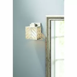 Allen + Roth 5.5-in W 1-Light Brushed Nickel Wall Sconce Vanity Light With Frosted Glass 10 Allen + Roth 5.5-in W 1-Light Brushed Nickel Wall Sconce Vanity Light With Frosted Glass -Allen + Roth Shop 2417818 44062670
