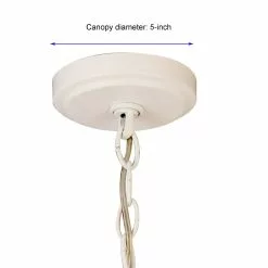 Allen + Roth 10.625" W 4LT White Pendant -Allen + Roth Shop 2417822 44062694