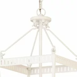 Allen + Roth 10.625" W 4LT White Pendant -Allen + Roth Shop 2417822 44062696