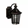 Allen + Roth Oakton 11-in Copper Outdoor Wall Mounted Light