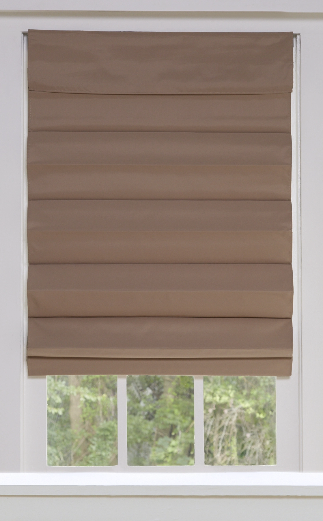 "allen + Roth Blackout Roman Shade - 63"" X 72"" - Desert Tan" 3 "allen + Roth Blackout Roman Shade - 63"" X 72"" - Desert Tan" - Image 3
