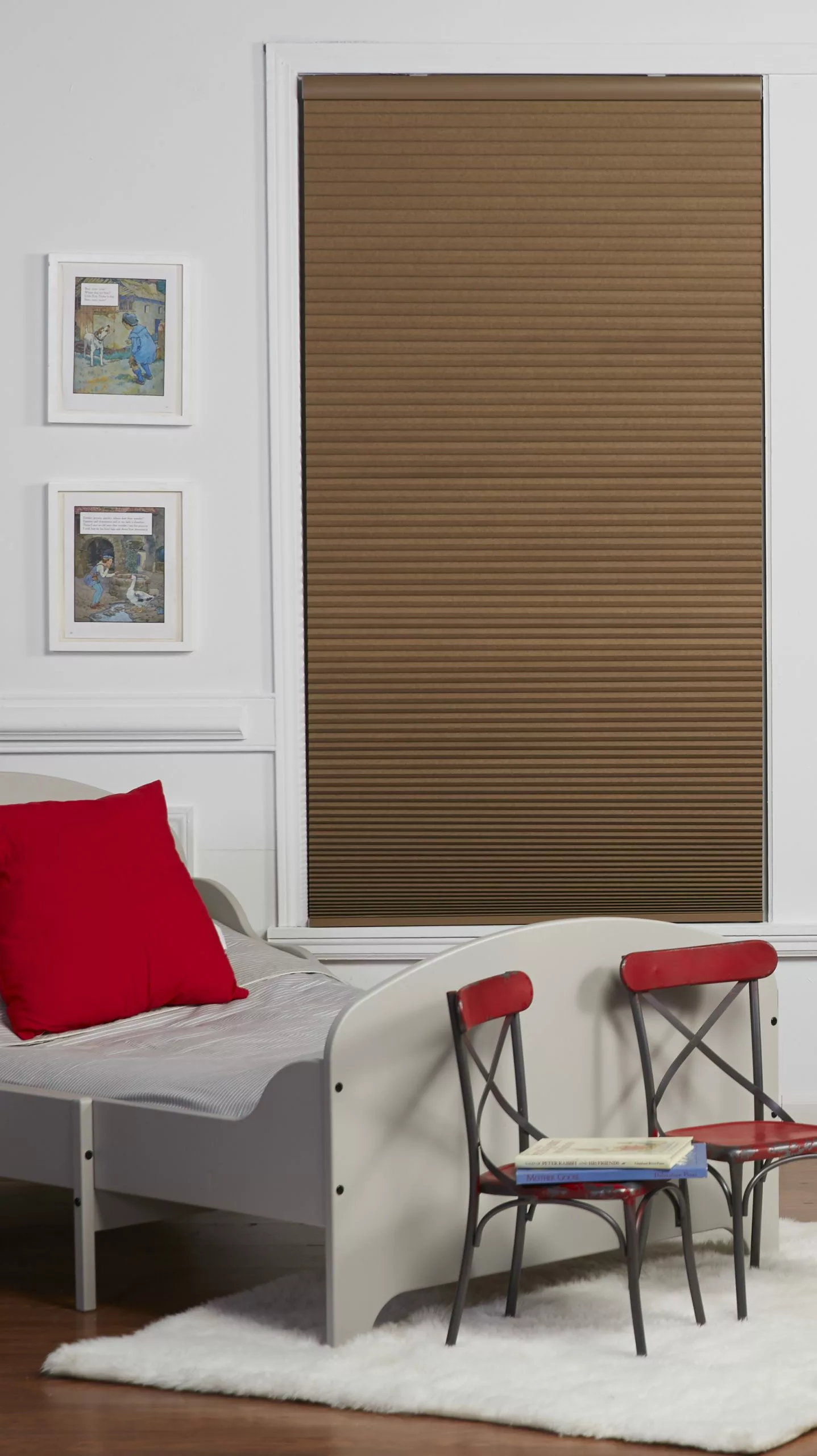 "allen + Roth Blackout Cellular Shade- 42.5"" X 48""- Polyester- Linen-White" 3 "allen + Roth Blackout Cellular Shade- 42.5"" X 48""- Polyester- Linen-White" - Image 3