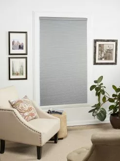"allen + Roth Blackout Cellular Shade - 20"" X 48"" - Polyester - Gray" 5 "allen + Roth Blackout Cellular Shade - 20"" X 48"" - Polyester - Gray" -Allen + Roth Shop 330629716 AlternateImage2