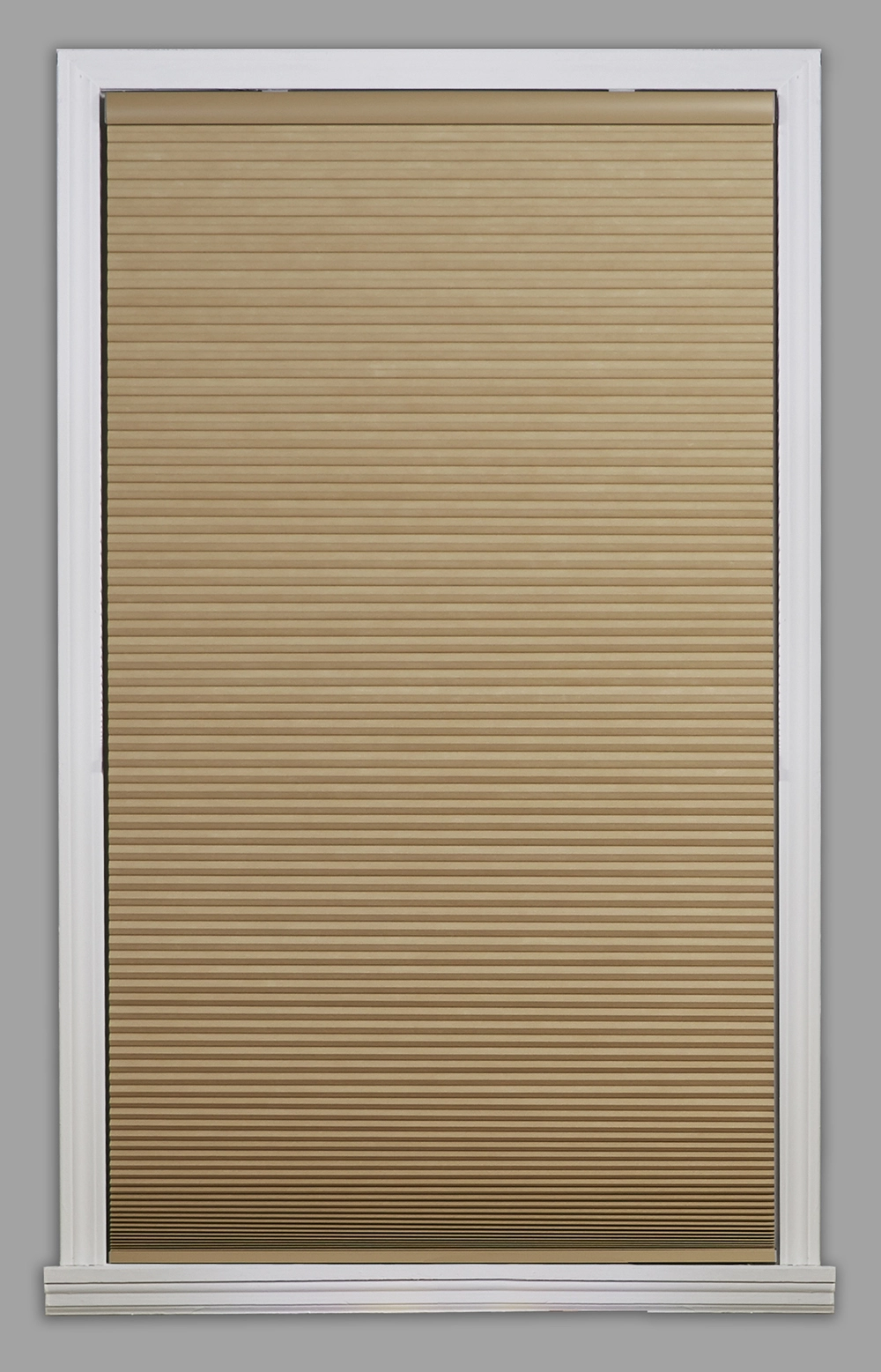 "allen + Roth Blackout Cellular Shade- 42.5"" X 64""- Polyester- Khaki/White" 3 "allen + Roth Blackout Cellular Shade- 42.5"" X 64""- Polyester- Khaki/White" - Image 3