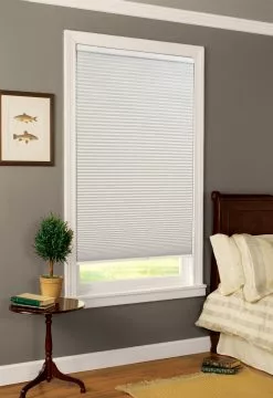 "allen + Roth Blackout Cellular Shade - 47"" X 48"" - Polyester - White"