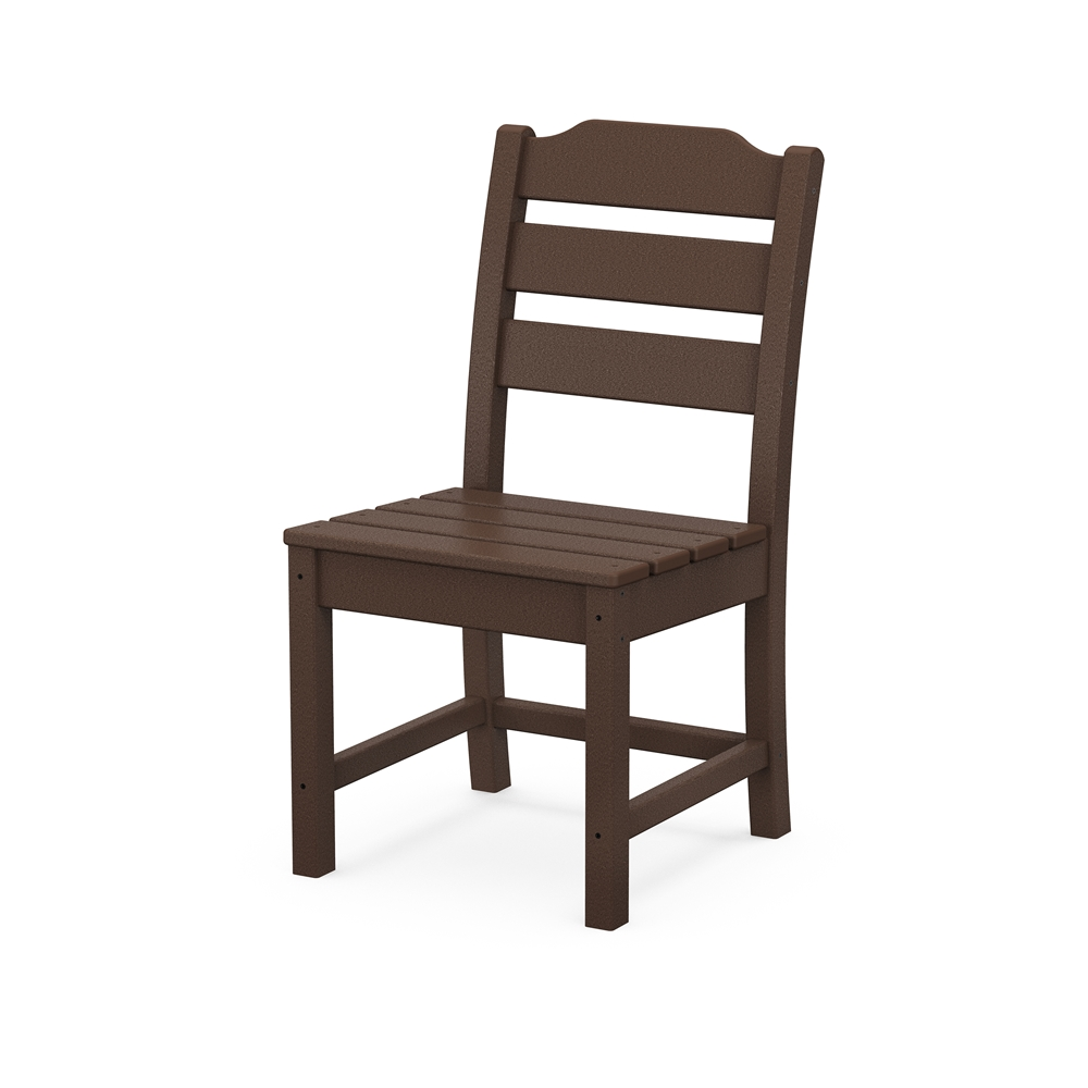 Allen + Roth Oakport Mahogany Plastic Dining Chair 1 Allen + Roth Oakport Mahogany Plastic Dining Chair