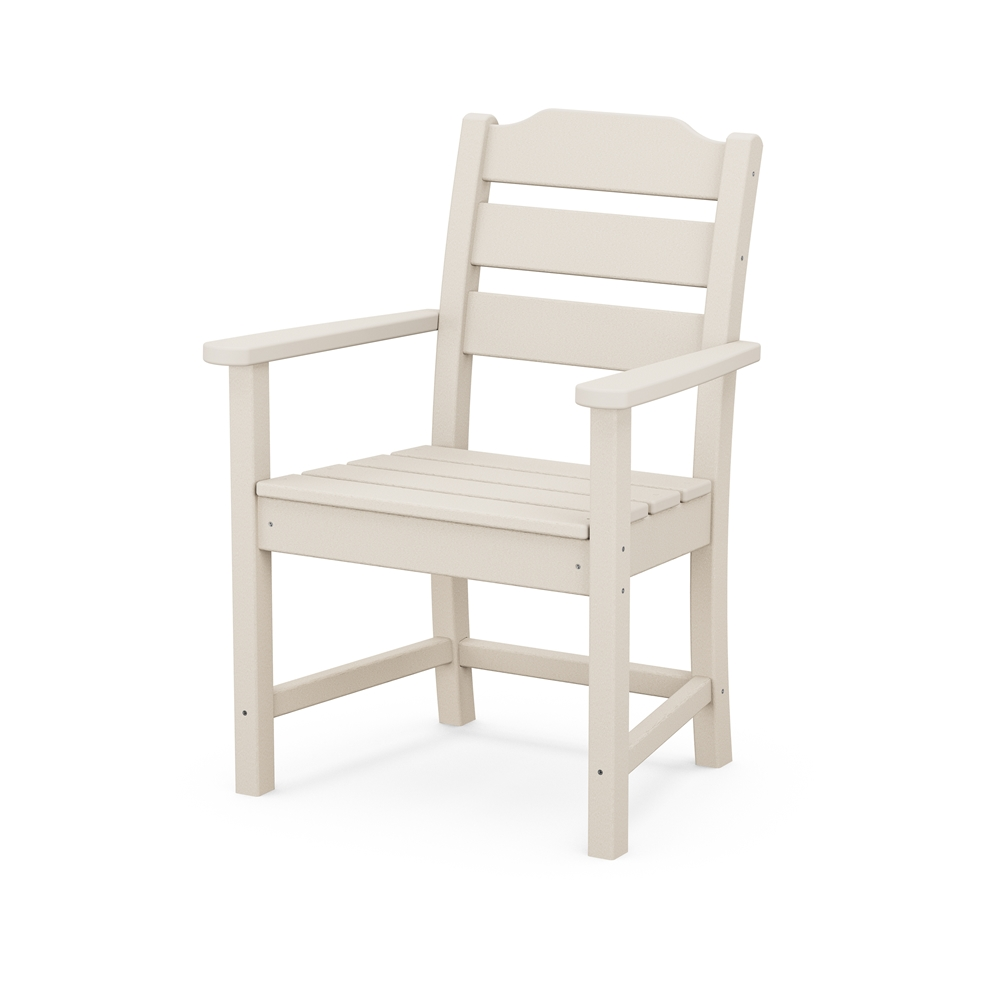 Allen + Roth Oakport Sand Plastic Dining Arm Chair 1 Allen + Roth Oakport Sand Plastic Dining Arm Chair