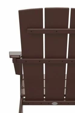 Allen + Roth Oakport Mahogany Plastic Adirondack Chair 15 Allen + Roth Oakport Mahogany Plastic Adirondack Chair -Allen + Roth Shop 330950430 AlternateImage4