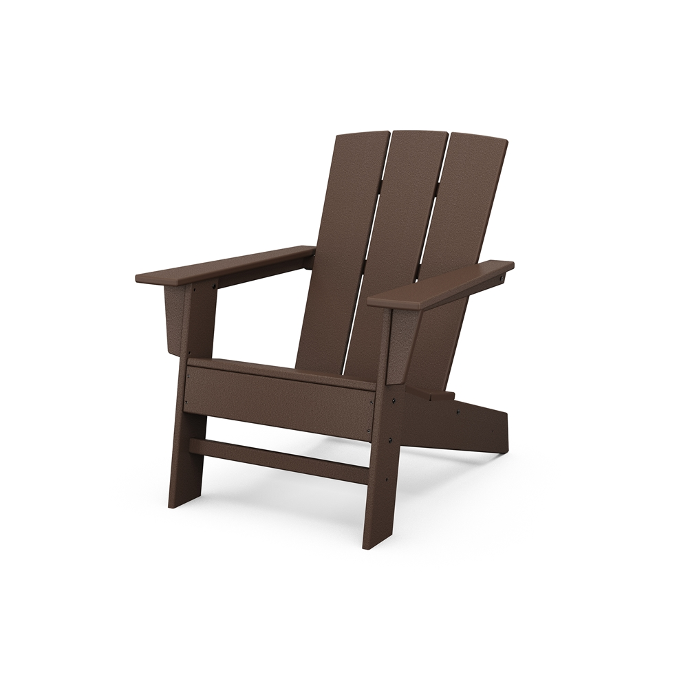 Allen + Roth Oakport Mahogany Plastic Adirondack Chair 6 Allen + Roth Oakport Mahogany Plastic Adirondack Chair - Image 6