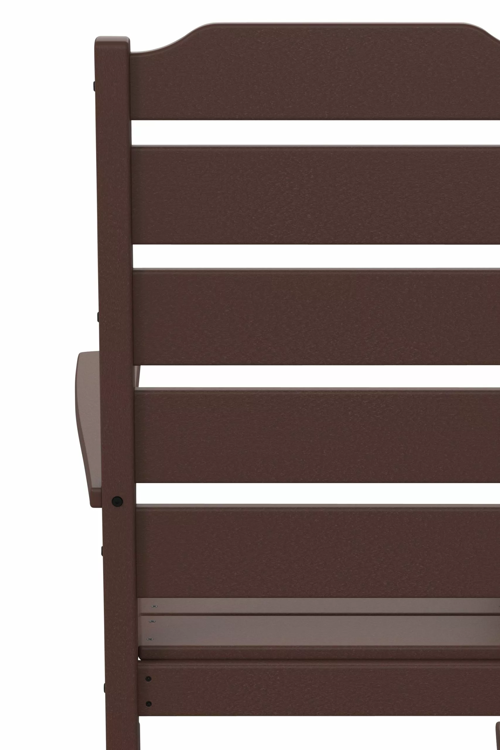 Allen + Roth Oakport Mahogany Plastic Rocking Chair 7 Allen + Roth Oakport Mahogany Plastic Rocking Chair - Image 7