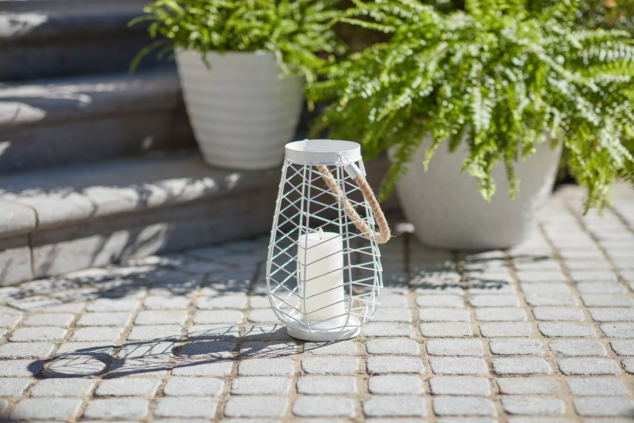 Allen + Roth Metal Lantern 2 Allen + Roth Metal Lantern - Image 2