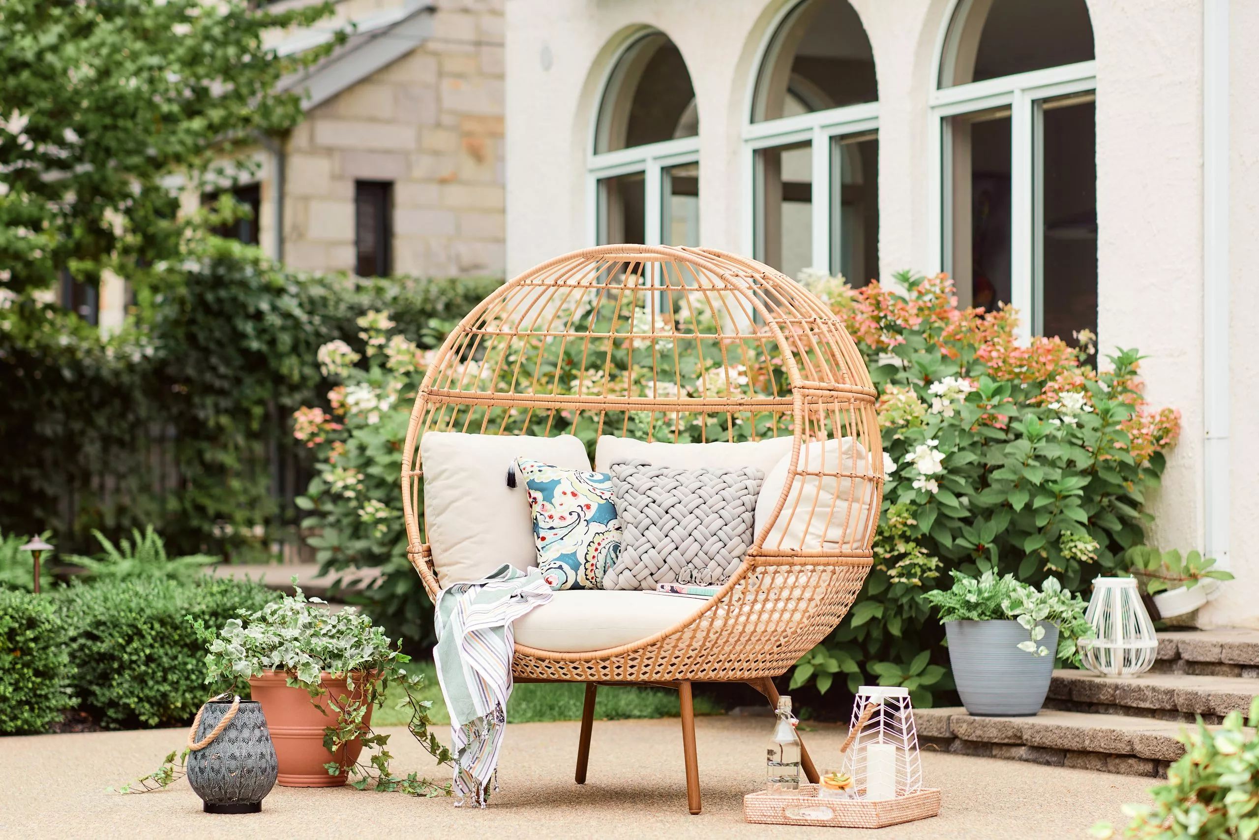 Allen + Roth Metal Lantern 6 Allen + Roth Metal Lantern - Image 6