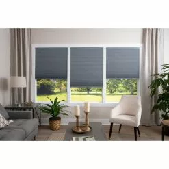 ALLEN + ROTH Allen+roth Noble Grey Blackout Cordless Indoor Cellular Shade (34-in X 64-in) -Allen + Roth Shop 5248445 50358595