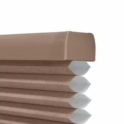 Allen + Roth 58-in X 64-in Brun Recycled Polyester Ligth Filtering Cellular Pleated Shade 10 Allen + Roth 58-in X 64-in Brun Recycled Polyester Ligth Filtering Cellular Pleated Shade -Allen + Roth Shop 5248469 50358222