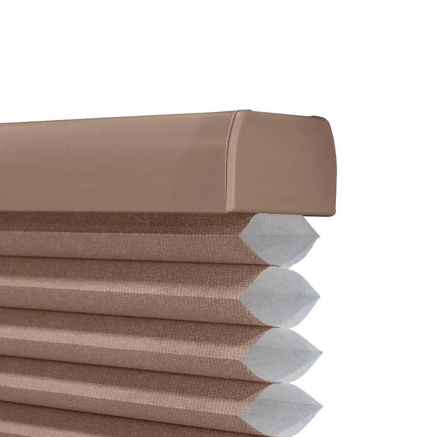 Allen + Roth 39-in X 64-in Light Filtering Brown Linen Cellular Shade 5 Allen + Roth 39-in X 64-in Light Filtering Brown Linen Cellular Shade - Image 5