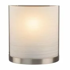 Allen + Roth Merington 6.5-in W 1-Light Brushed Nickel Pocket Wall Sconce 14 Allen + Roth Merington 6.5-in W 1-Light Brushed Nickel Pocket Wall Sconce -Allen + Roth Shop 616069 002