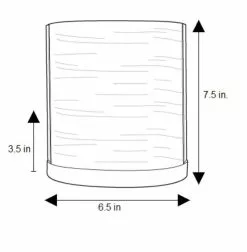 Allen + Roth Merington 6.5-in W 1-Light Brushed Nickel Pocket Wall Sconce 16 Allen + Roth Merington 6.5-in W 1-Light Brushed Nickel Pocket Wall Sconce -Allen + Roth Shop 616069 004