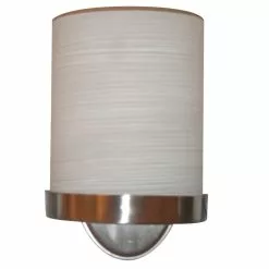 Allen + Roth Merington 6.5-in W 1-Light Brushed Nickel Pocket Wall Sconce 17 Allen + Roth Merington 6.5-in W 1-Light Brushed Nickel Pocket Wall Sconce -Allen + Roth Shop 616069 04470625 001