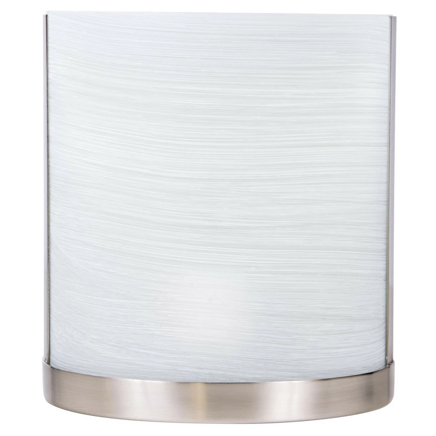 Allen + Roth Merington 6.5-in W 1-Light Brushed Nickel Pocket Wall Sconce 3 Allen + Roth Merington 6.5-in W 1-Light Brushed Nickel Pocket Wall Sconce - Image 3