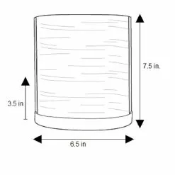 Allen + Roth Merington 6.5-in W 1-Light Brushed Nickel Pocket Wall Sconce 15 Allen + Roth Merington 6.5-in W 1-Light Brushed Nickel Pocket Wall Sconce -Allen + Roth Shop 616069 45675798