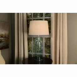 Allen + Roth 10-in X 15-in White Burlap Fabric Drum Lamp Shade 13 Allen + Roth 10-in X 15-in White Burlap Fabric Drum Lamp Shade -Allen + Roth Shop 632325 04795316